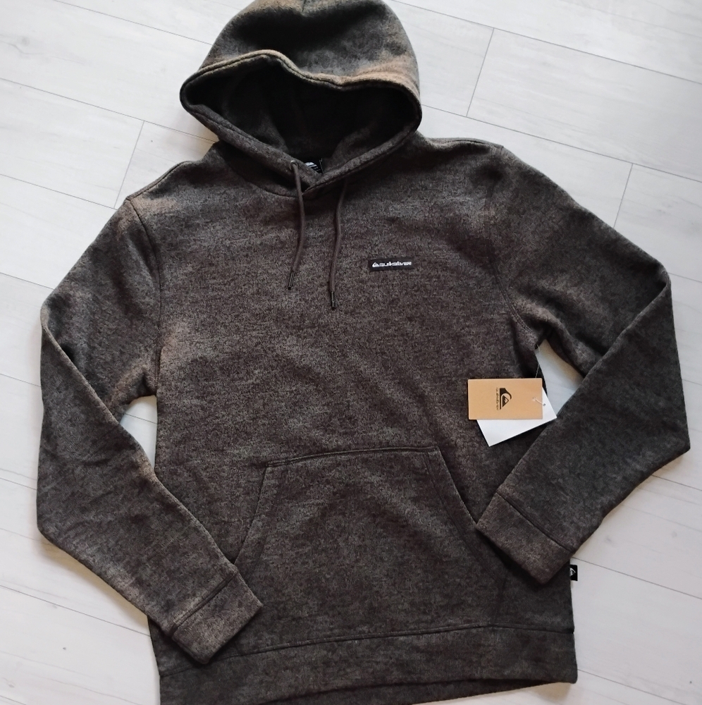 QUIKSILVER NEW Keller Knit Pullover Hoodie